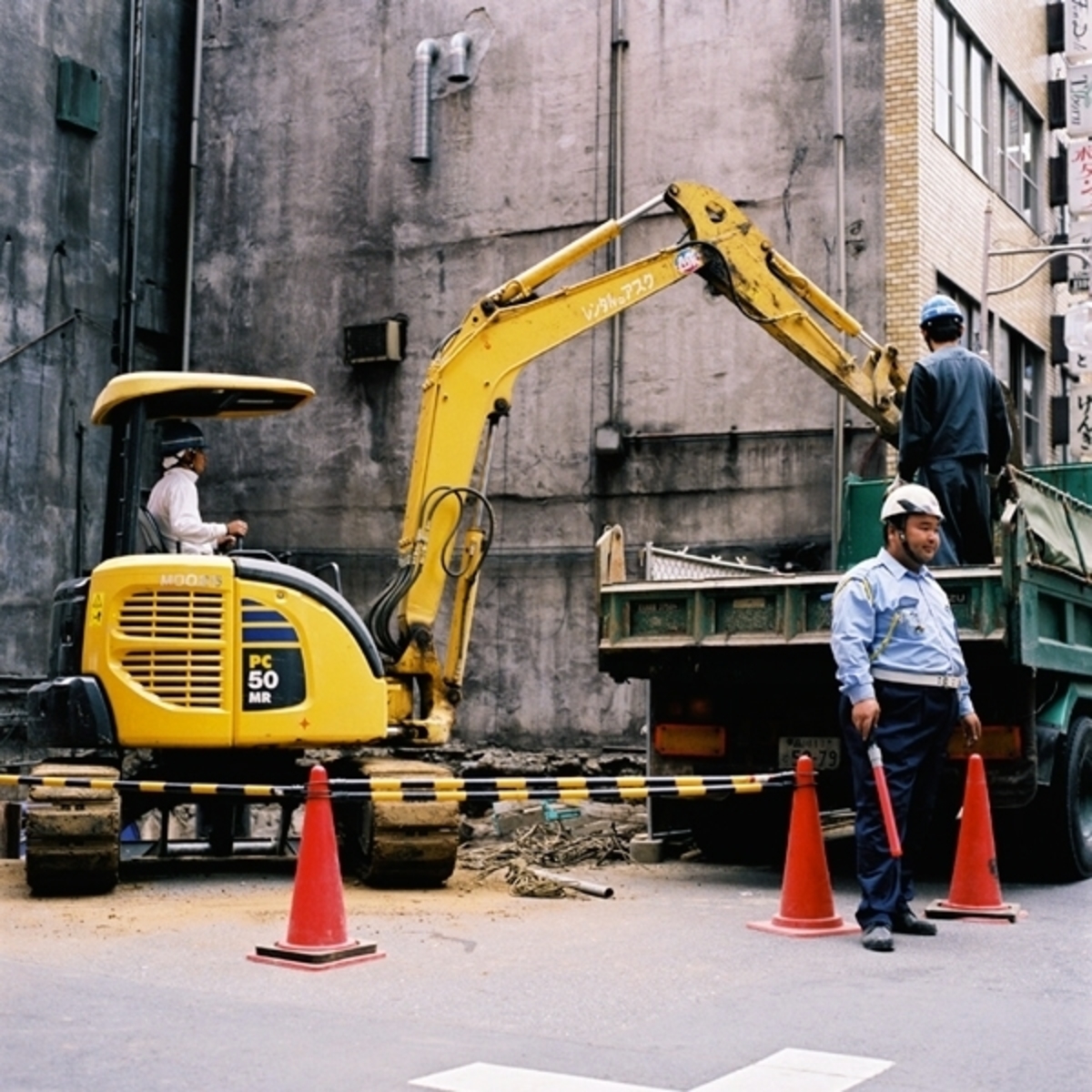 Building Construction Site, Shinjuku, Tokyo, edition 1/8