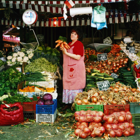 Fruit and Vegetables Stall #2, La Vega Central, Santiago, Chile