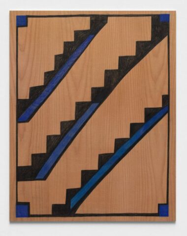 Wood drawing (stairs)