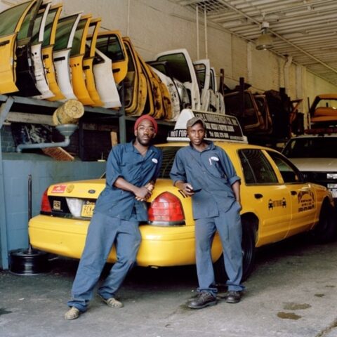 Issa and Lamine, Taxi Mechanics, Upper West Side, New York