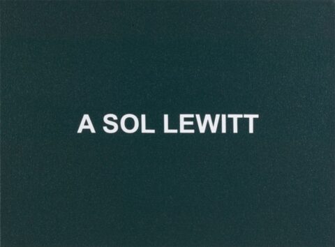 White Box: A Sol Lewitt